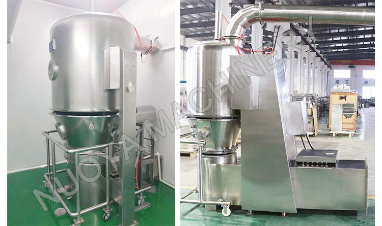 Gfg300 High Efficient Pharmaceutical Fluid Bed Dryer Medical Boiling Drying Machine