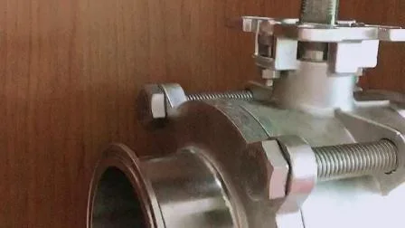 ISO санитарная нержавеющая сталь SS304/SS316L трехкомпонентный сварной шаровой клапан и шаровой клапан Rq0103